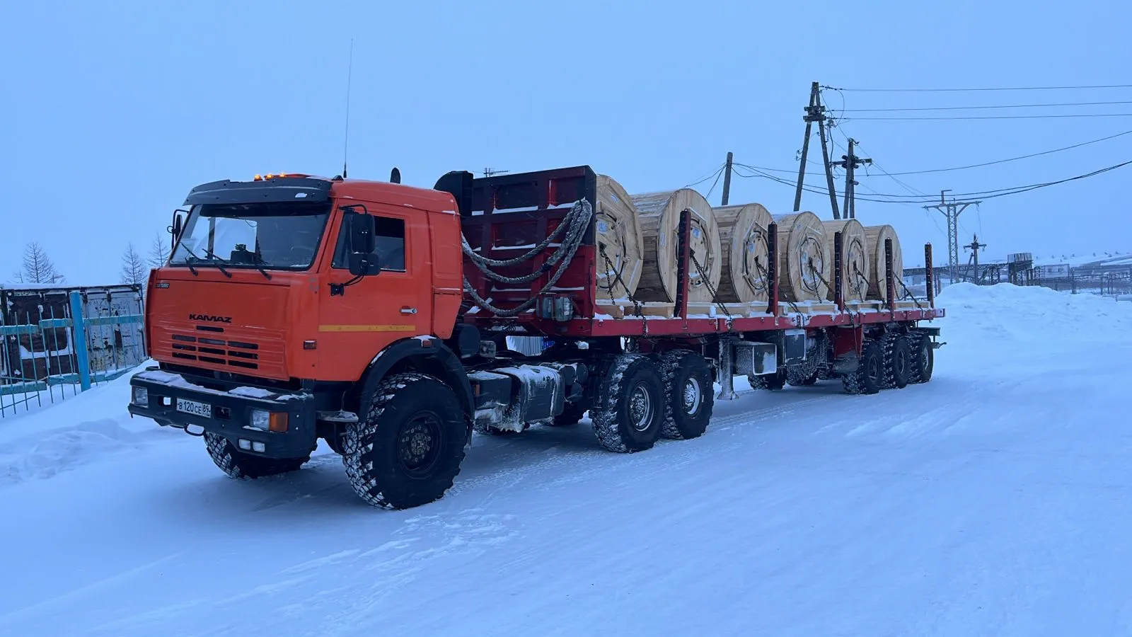 Доставка грузов в Норильск зимником